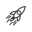 rocketship-icon-black